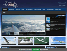 Tablet Screenshot of ams-flight.si